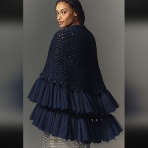 Anthropologie Cable Wrap Scarf 🔥